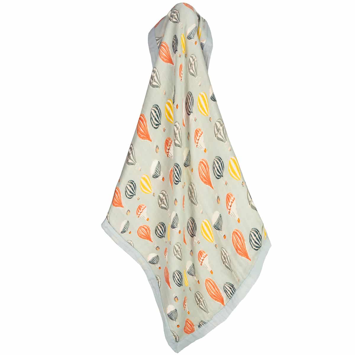 Milkbarn Kids “Vintage Balloons” Big Lovey Three-Layer Muslin Blanket