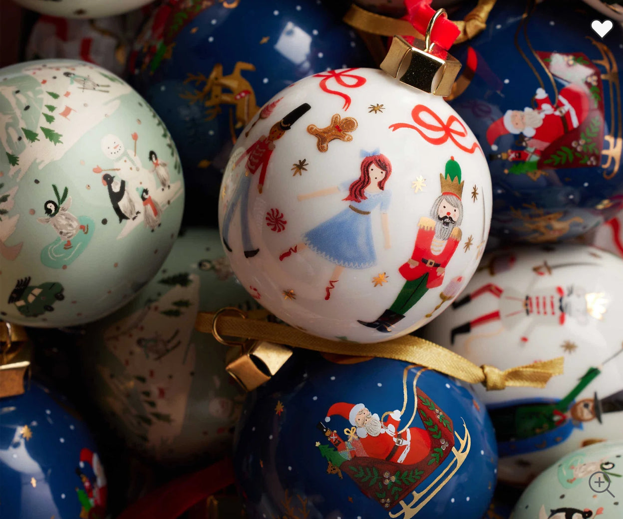 Rifle Paper Co. "Nutcracker" Porcelain Ornament