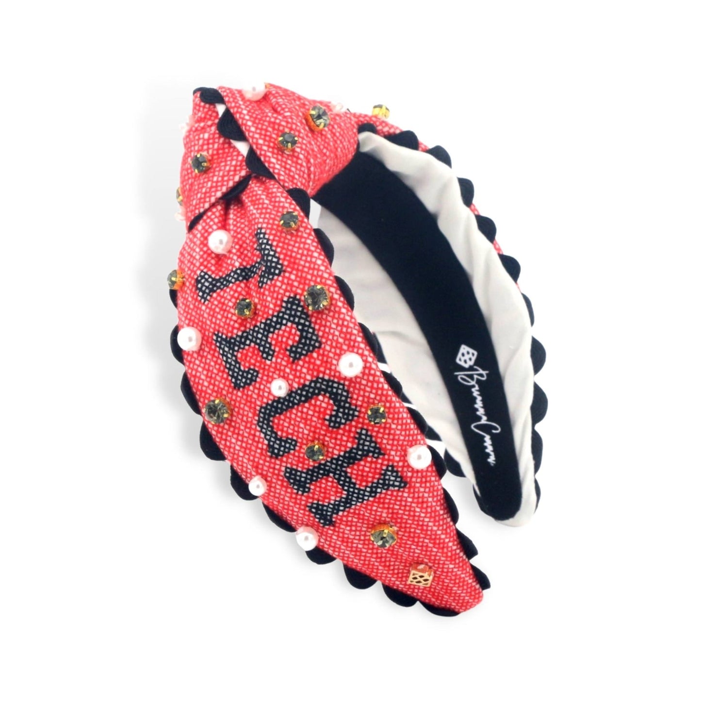 Brianna Cannon "Wreck 'Em Tech" Cross Stitch Headband