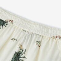Milkbarn Kids "Coastal Crab" Collar Button Up Shirt & Shorts Set