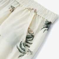 Milkbarn Kids "Coastal Crab" Collar Button Up Shirt & Shorts Set