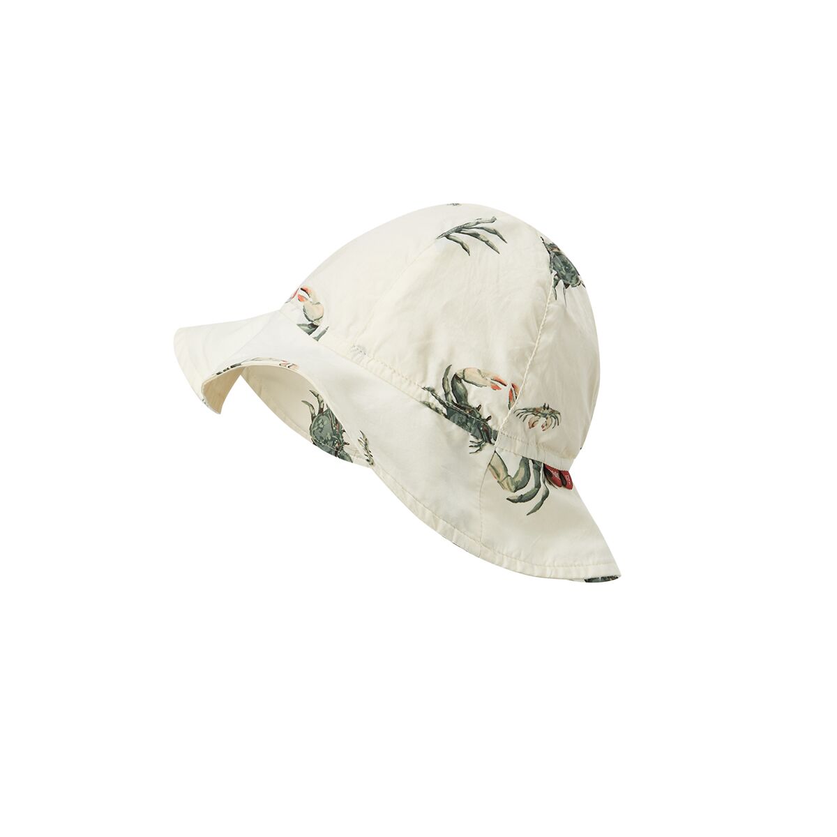 Milkbarn Kids "Coastal Crab" Sunshine Peekaboo Hat