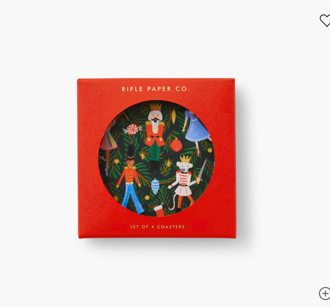 Rifle Paper Co. "Nutcracker" Coasters