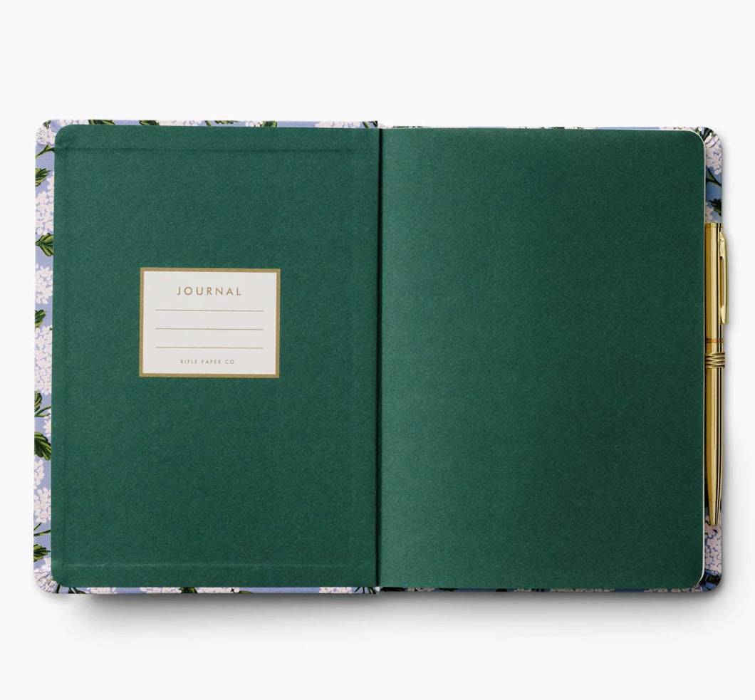 Rifle Paper Co. "Hydrangea" Journal with Pen