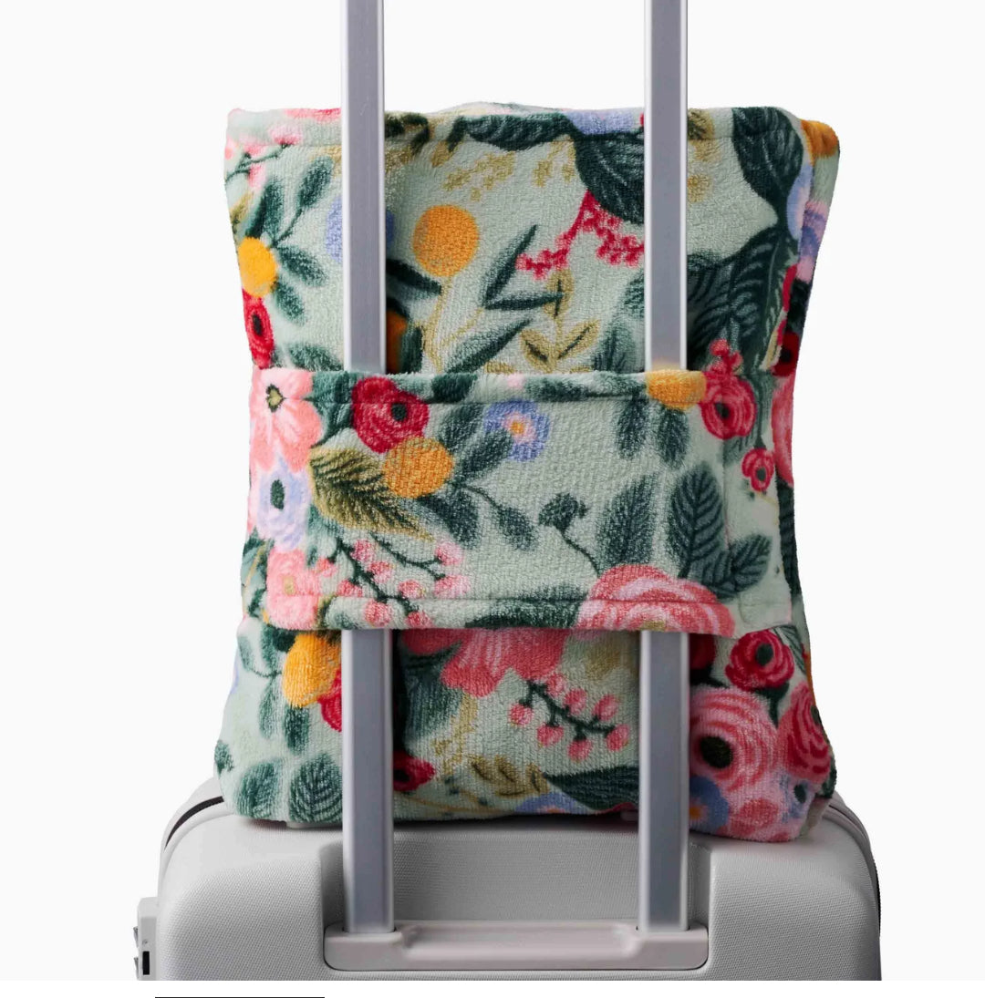Rifle Paper Co. "Garden Party" Fleece Travel Blanket