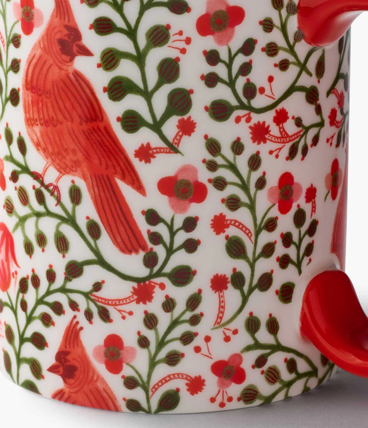 Rifle Paper Co. "Christmas Cardinals" Porcelain Mug