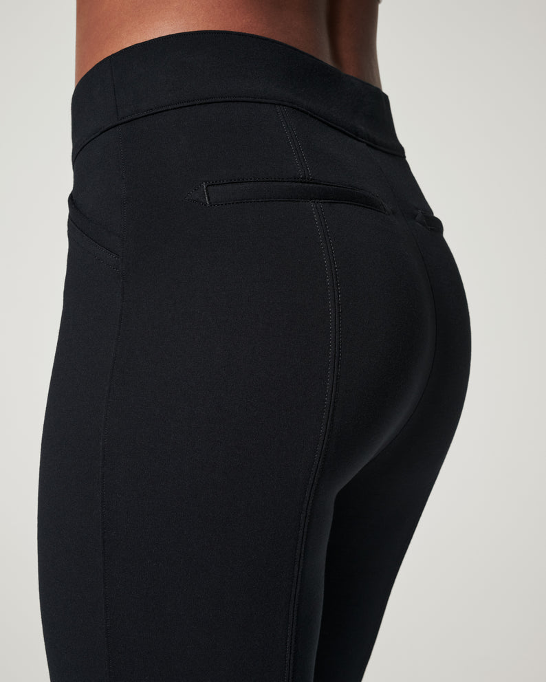 Spanx "The Perfect Pant" Ankle Back Seam Skinny-Black