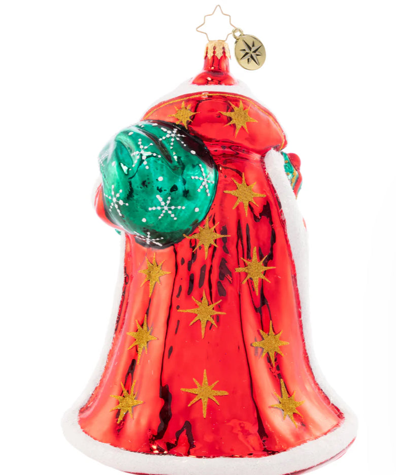 Christopher Radko "Santa's Snowy Scene" Ornament