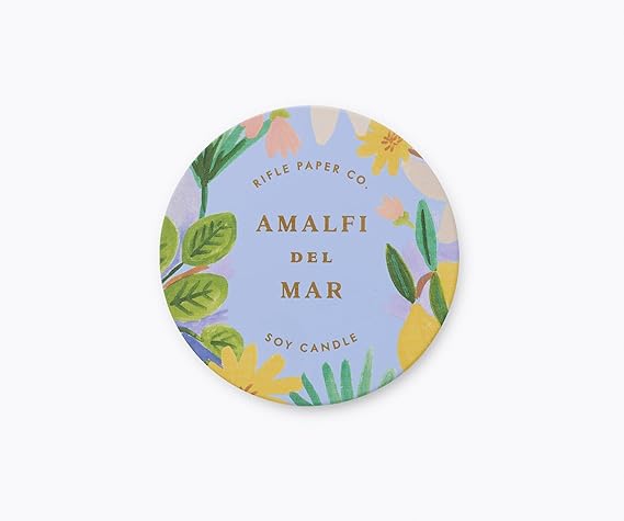 Rifle Paper Co. "Amalfi del Mar" 3oz Tin Candle