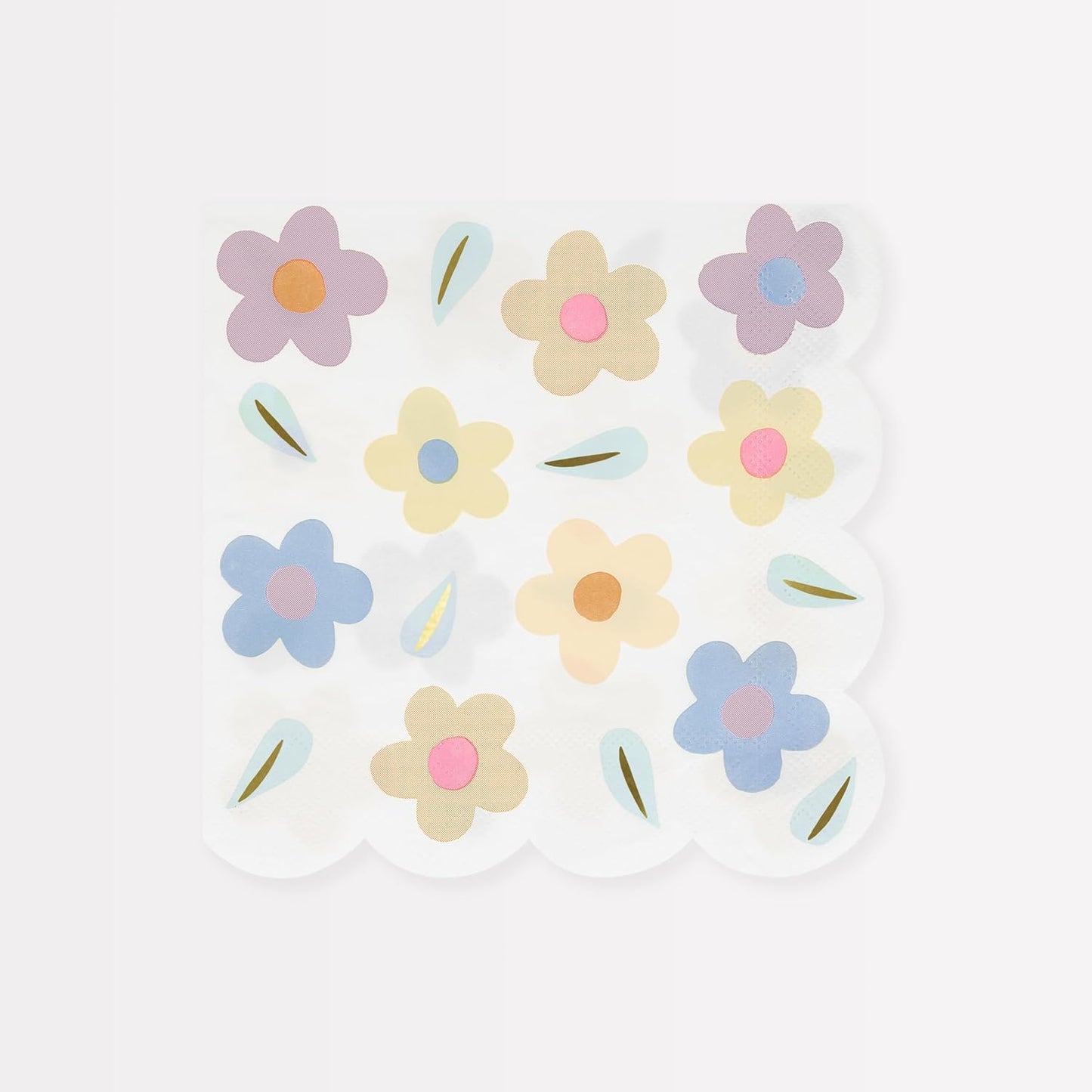 Meri Meri "Happy Flowers" Small Napkins (Pack of 16)