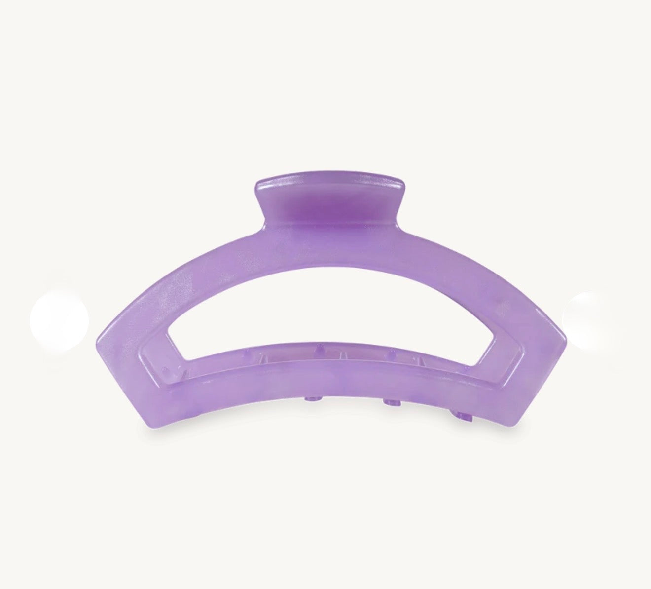 Teleties Classic Medium Open Hairclip-Lavender Mist