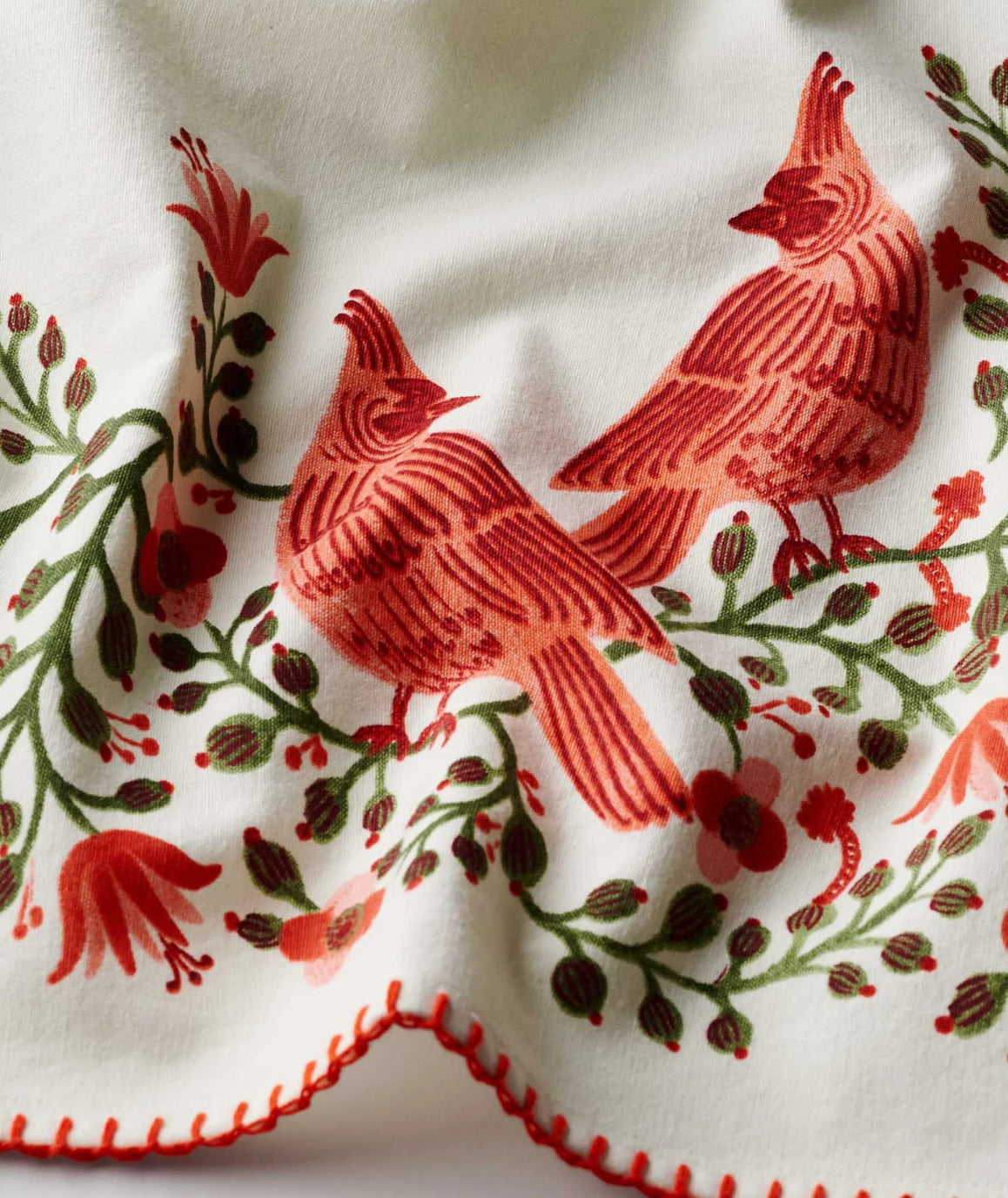 Rifle Paper Co. “Christmas Cardinals” Tea Towel
