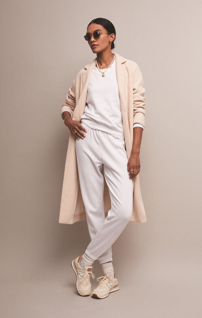 Z Supply Mason Coat-Light Oatmeal Heather