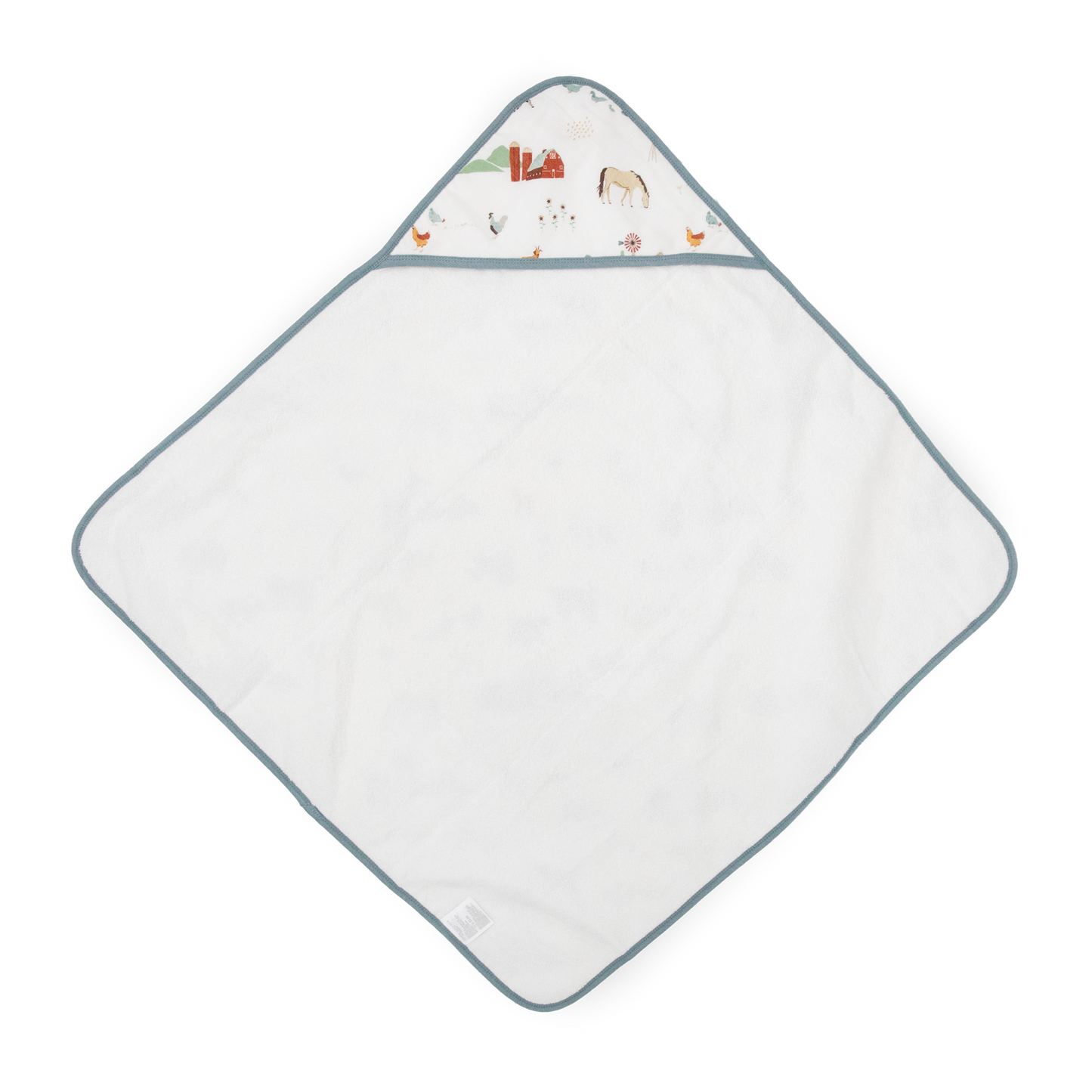 Little Unicorn Infant Hooded Towel - Farmyard
