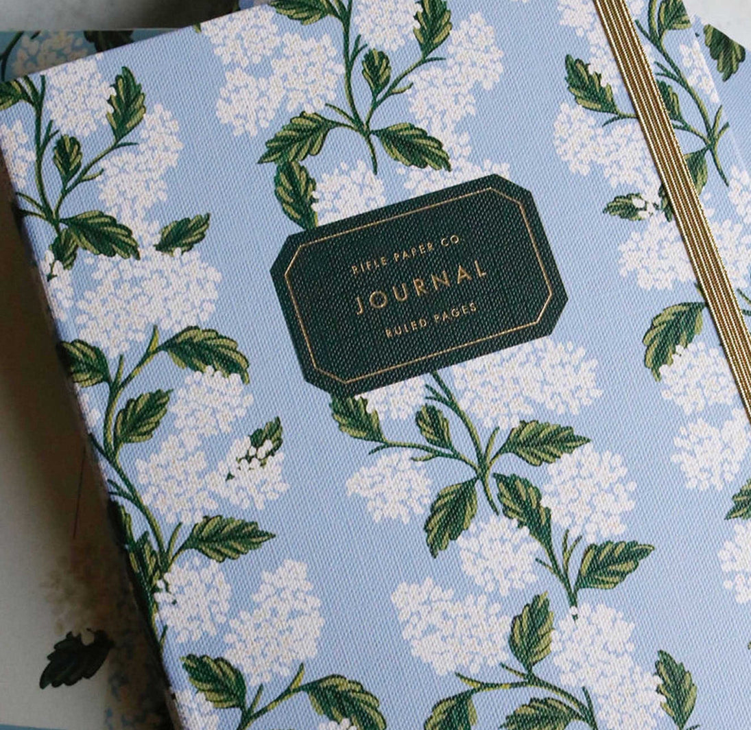 Rifle Paper Co. "Hydrangea" Journal with Pen