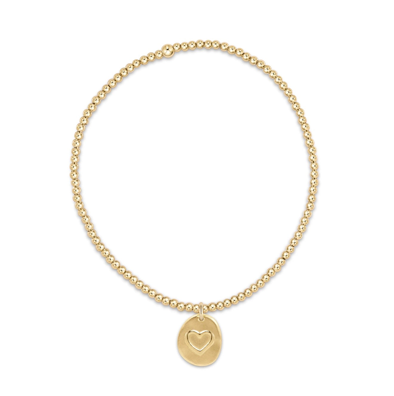 Enewton “Classic” Gold 2mm Bracelet-Inspire Love Small Gold Disc