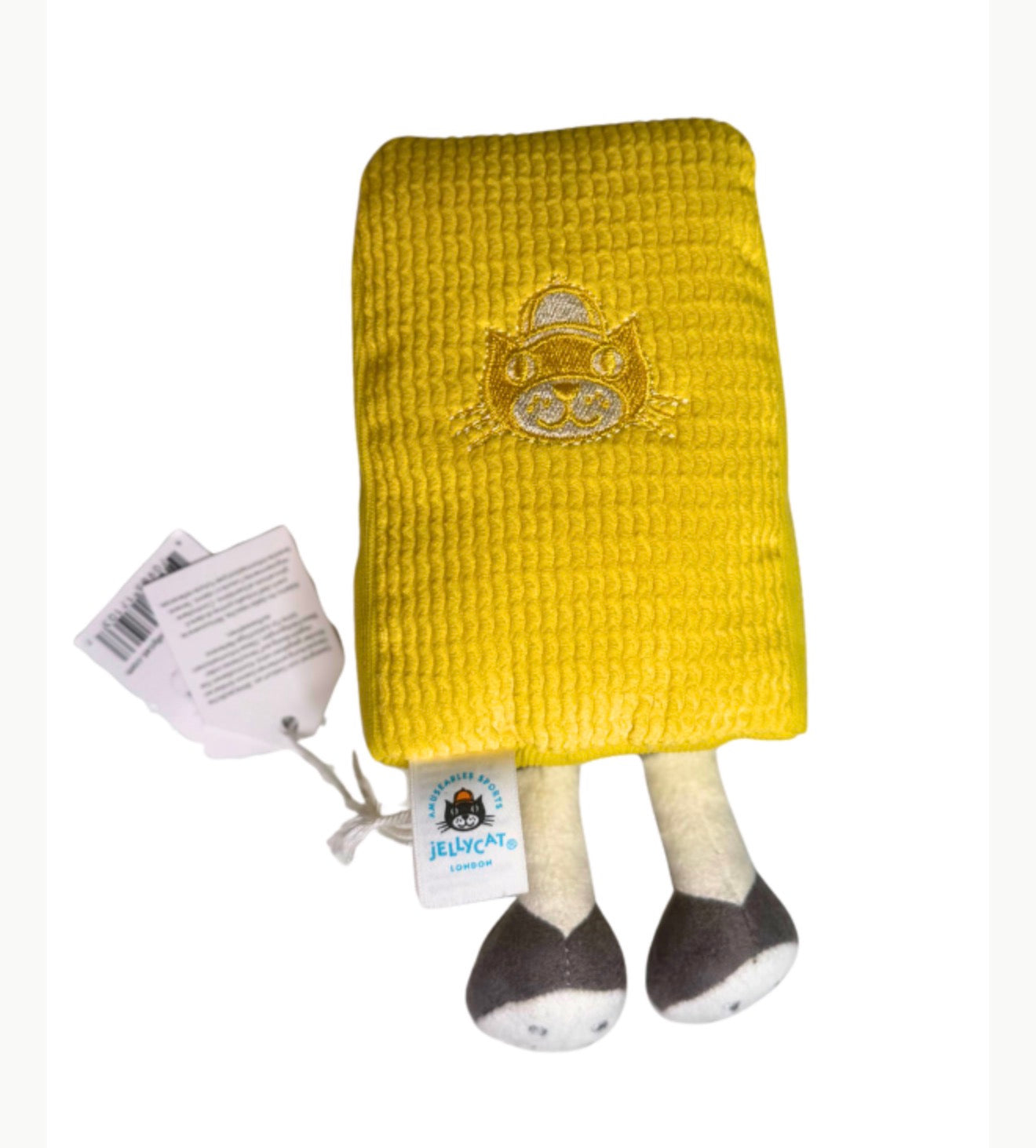 Jellycat Amuseables Sports Warni Yellow Card