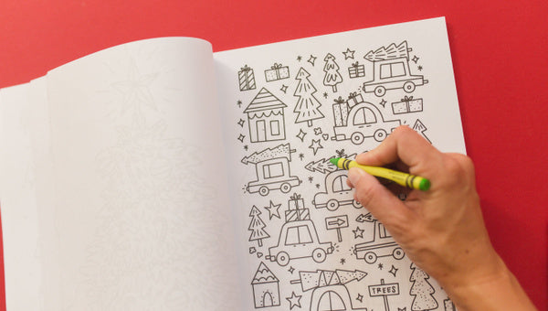 Pippi Post “Home For The Holidays” Coloring Book