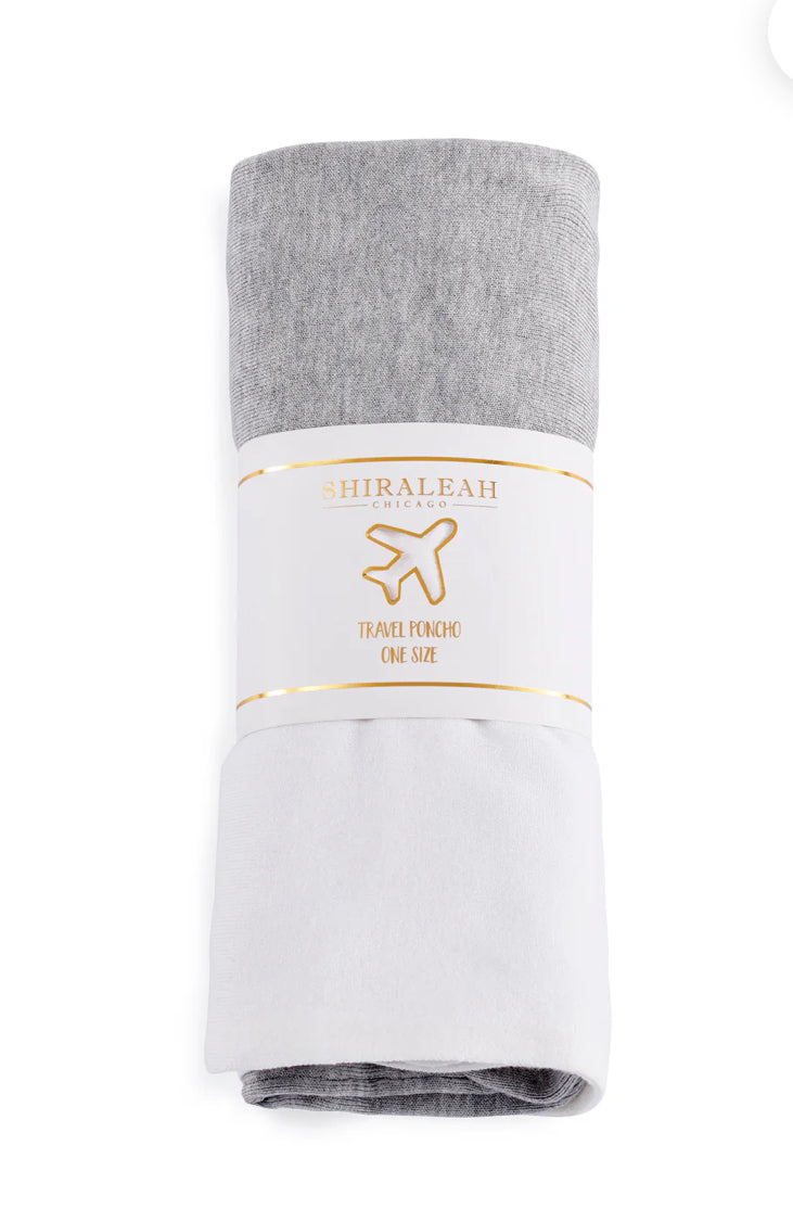 Shiraleah “Madeleine” Travel Poncho -Stone