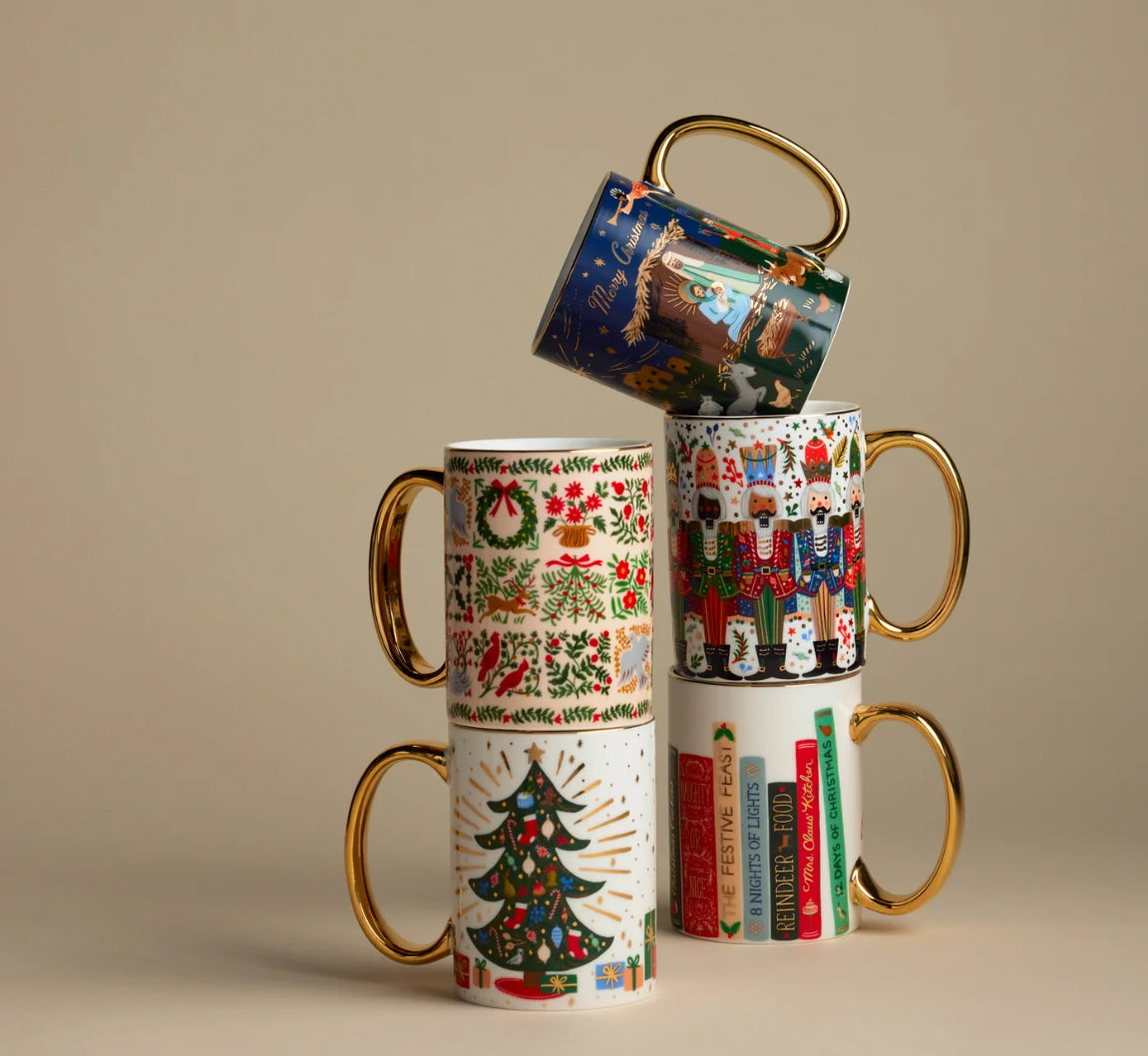 Rifle Paper Co. "Nutcracker Brigade" Porcelain Mug