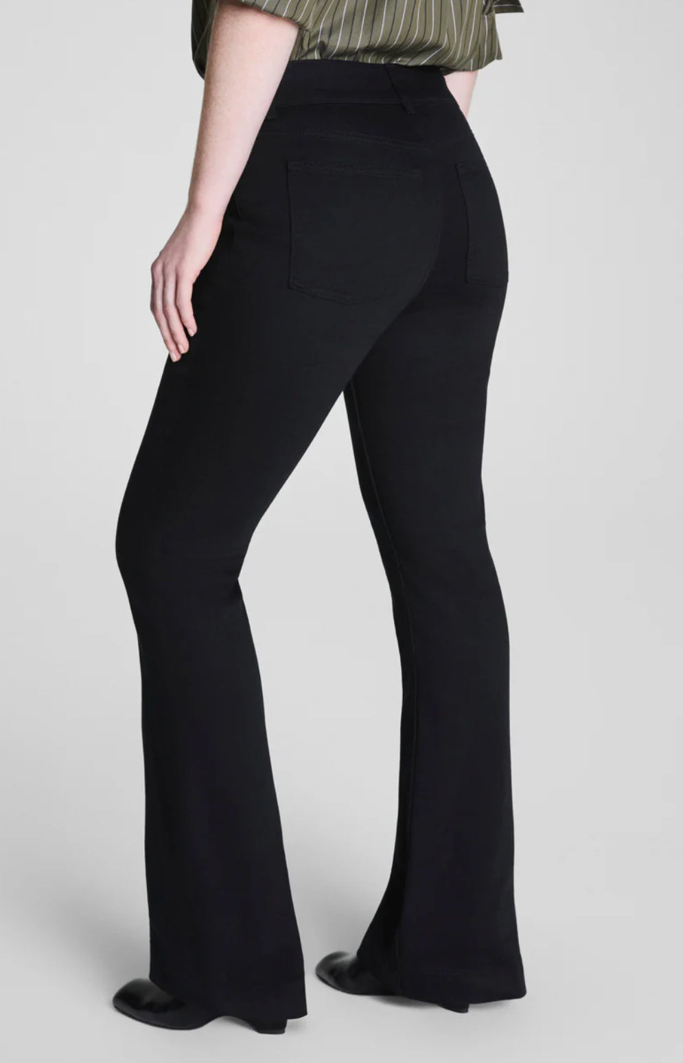 Spanx SPANXshape™ Original EveryWear Flare Jeans-Obsidian Rinse