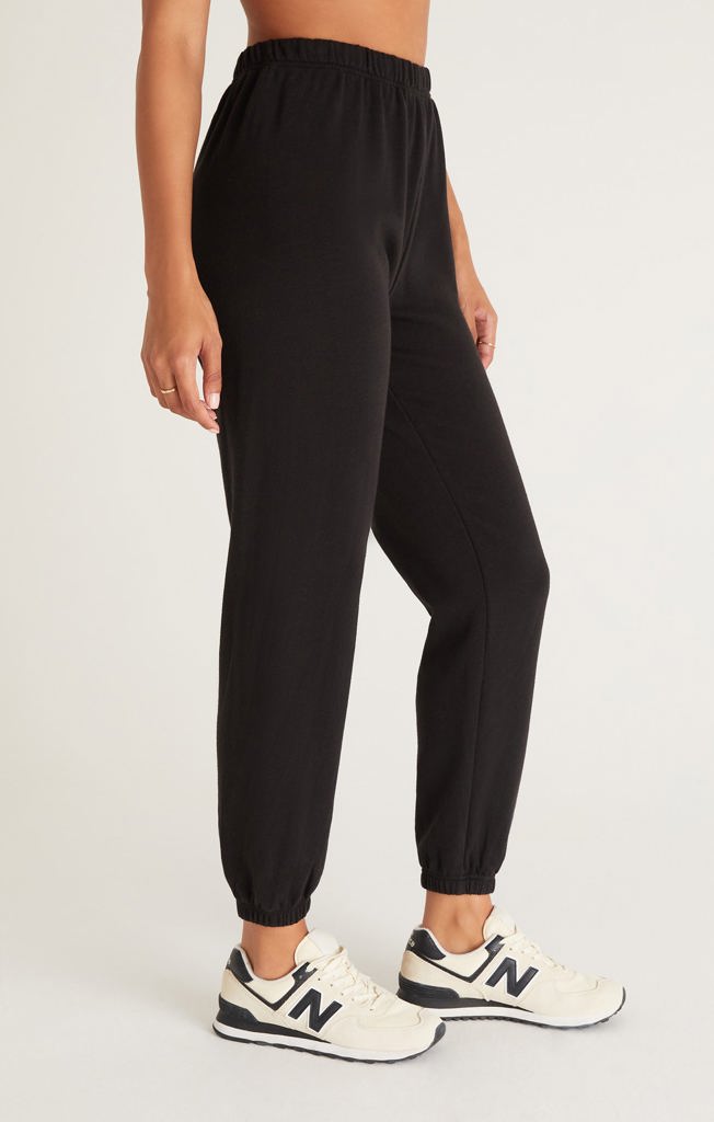 Z Supply Classic Gym Jogger-Black