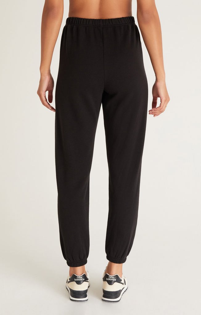 Z Supply Classic Gym Jogger-Black
