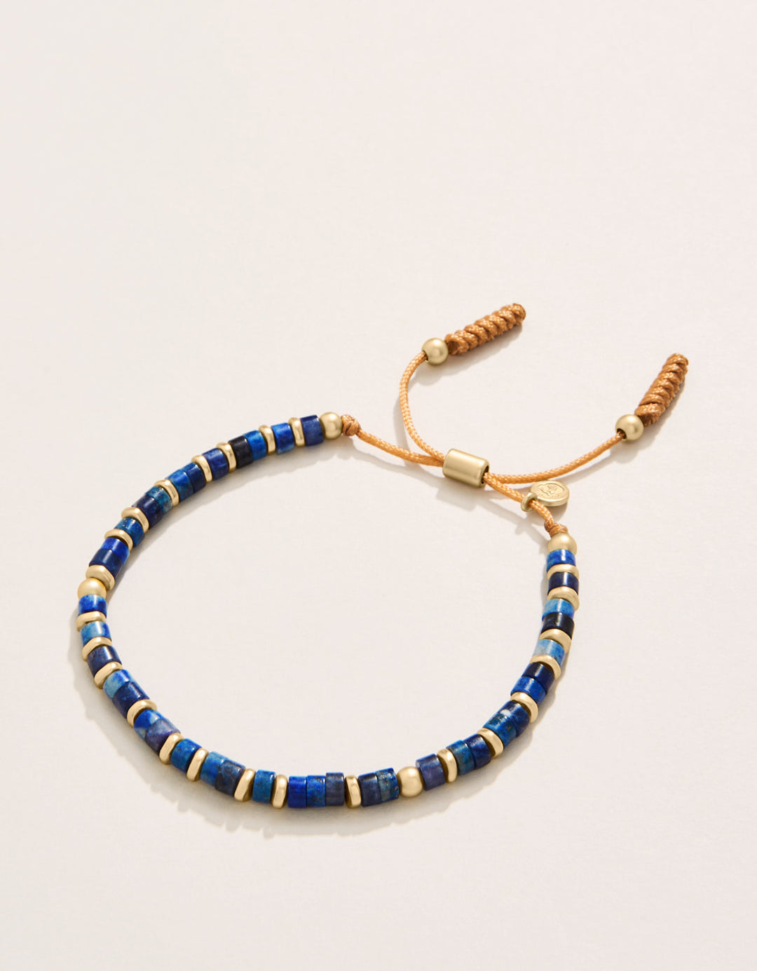 Spartina 449 Stone Slide Bracelet 5mm - Blue