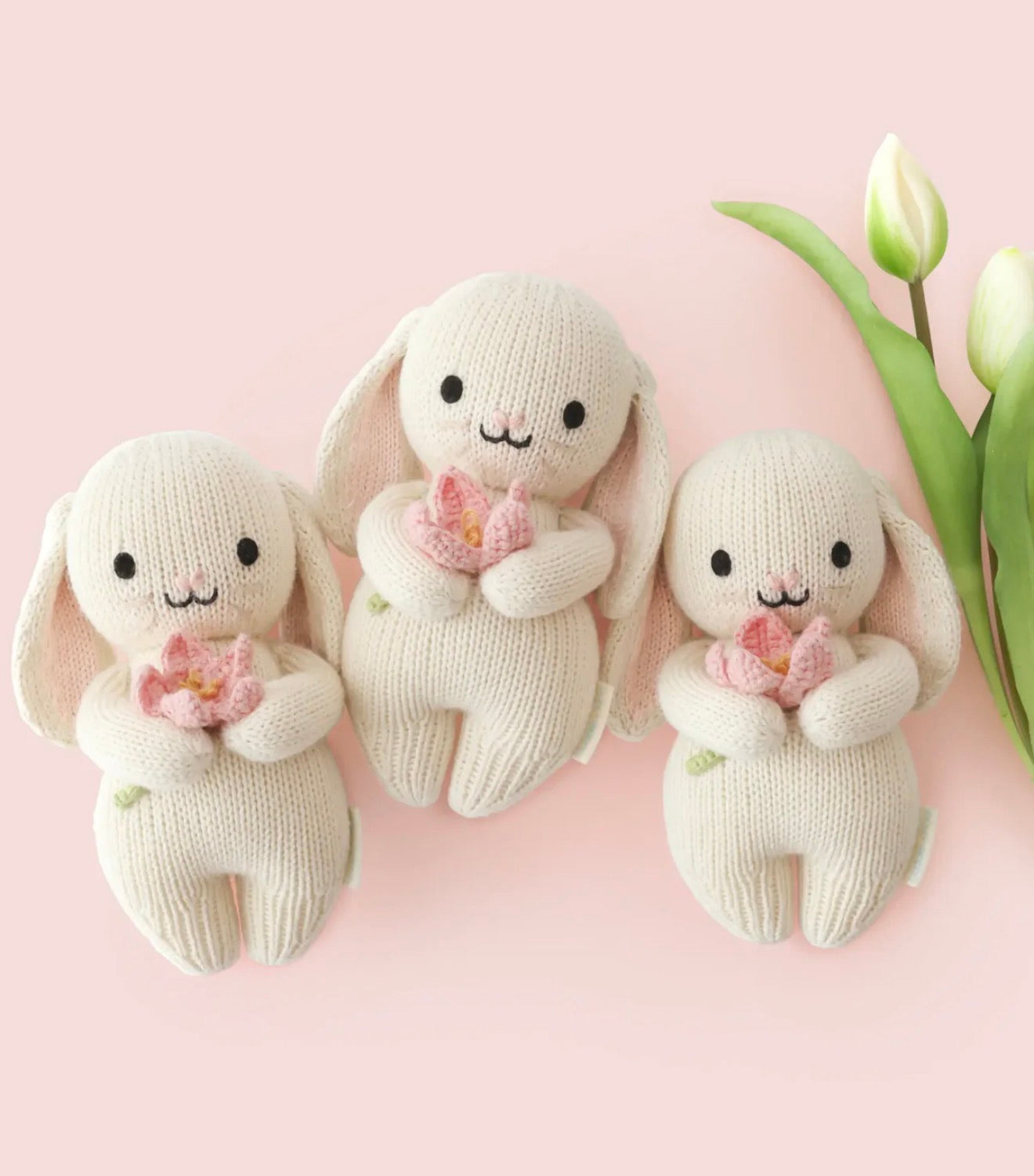 Cuddle + Kind “Baby Bunny” -Blooming Tulip