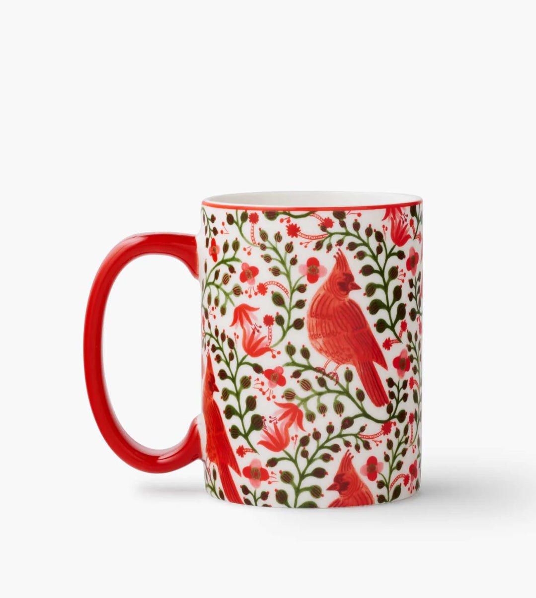 Rifle Paper Co. "Christmas Cardinals" Porcelain Mug