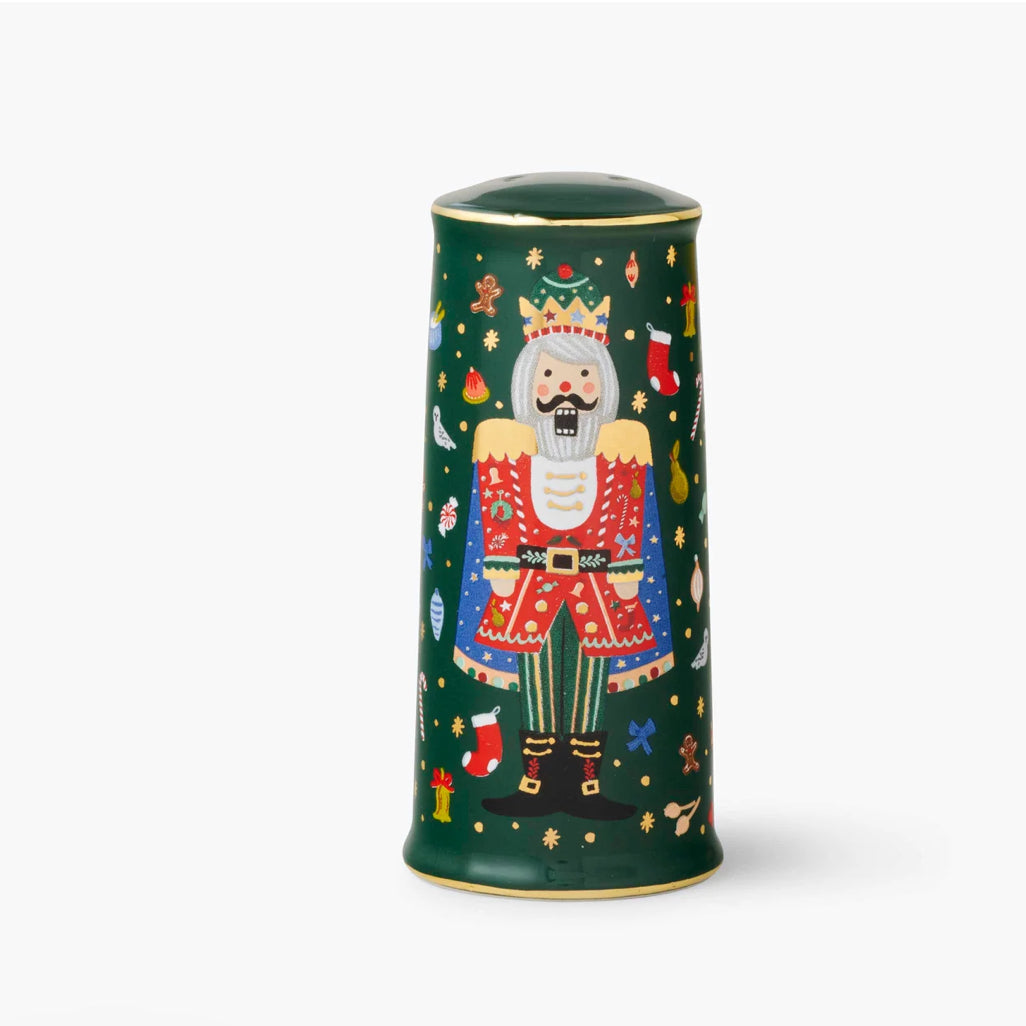 Rifle Paper Co. "Nutcracker" Salt & Pepper Set