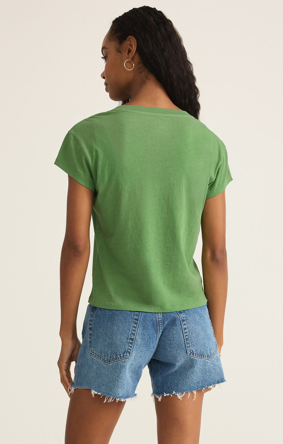 Z Supply Modern V-Neck Tee - Lawn