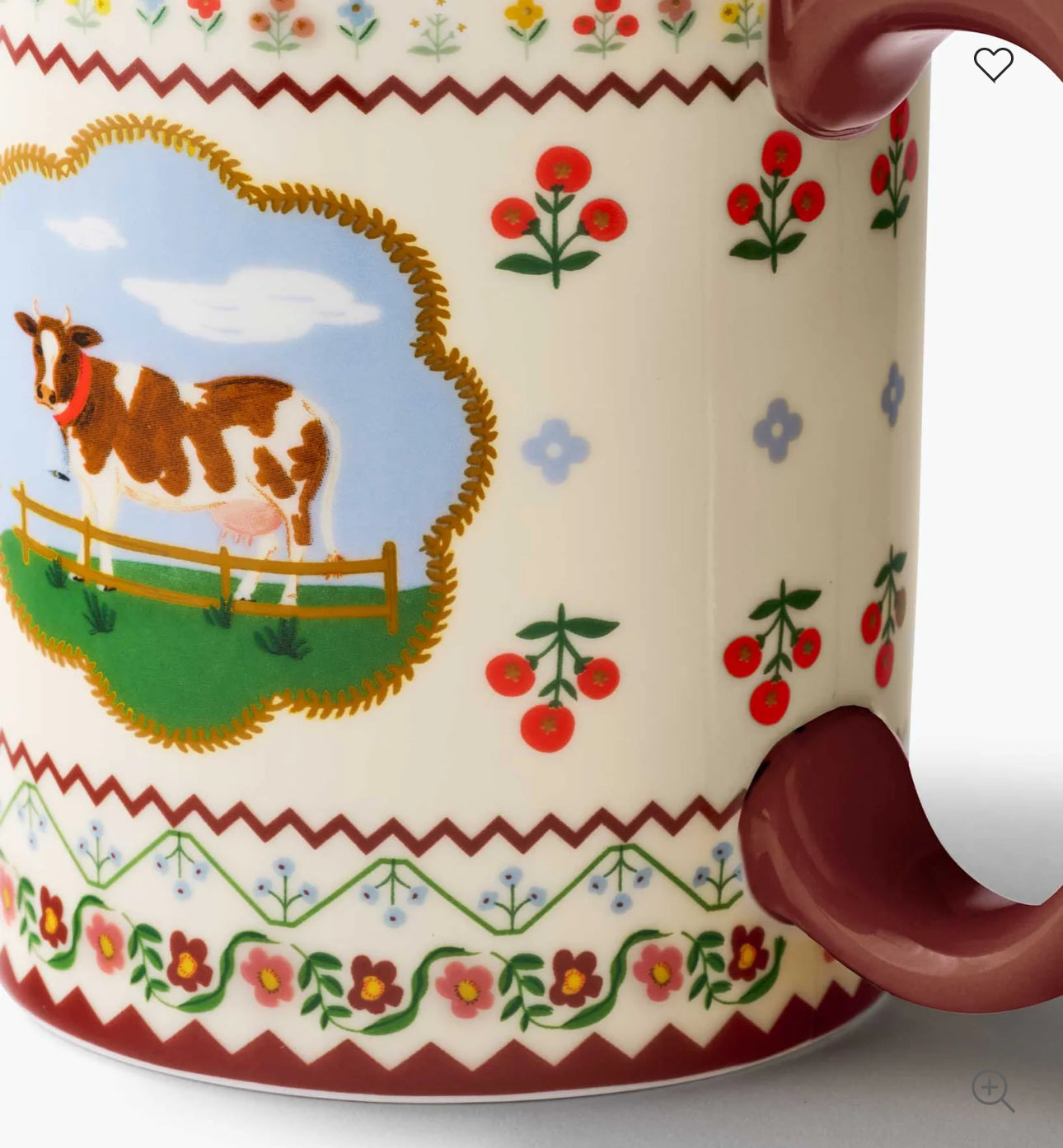 Rifle Paper Co. "Home Sweet Home" Porcelain Mug