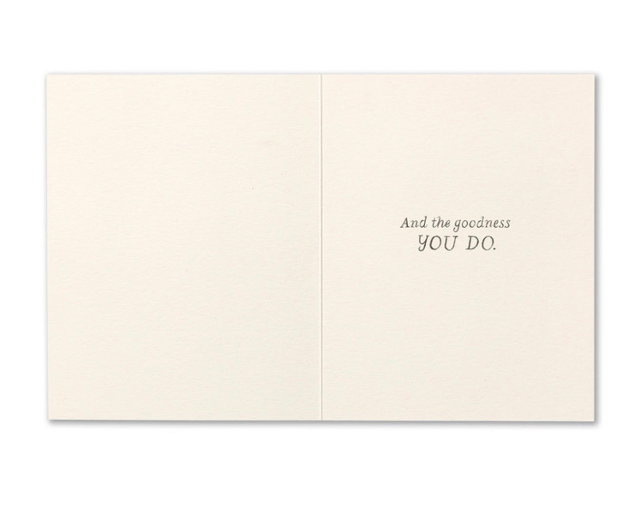 Compendium “Thank Goodness for You” Card