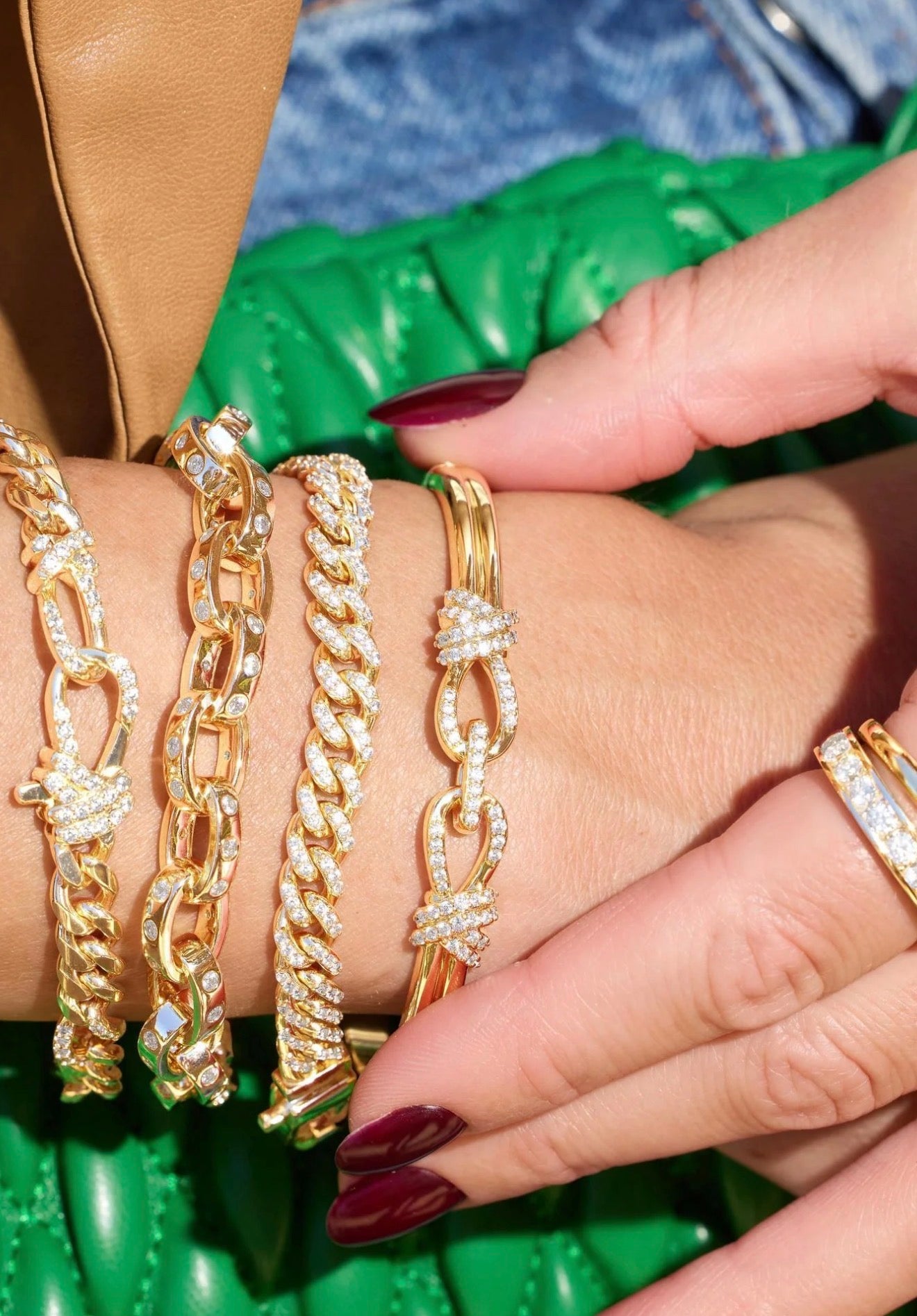 Melinda Maria “Knot” Cuff-Gold