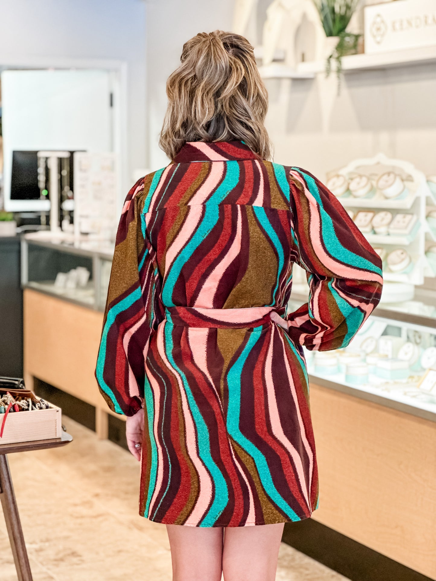 FRNCH "Razika" Dress- Sand Multi