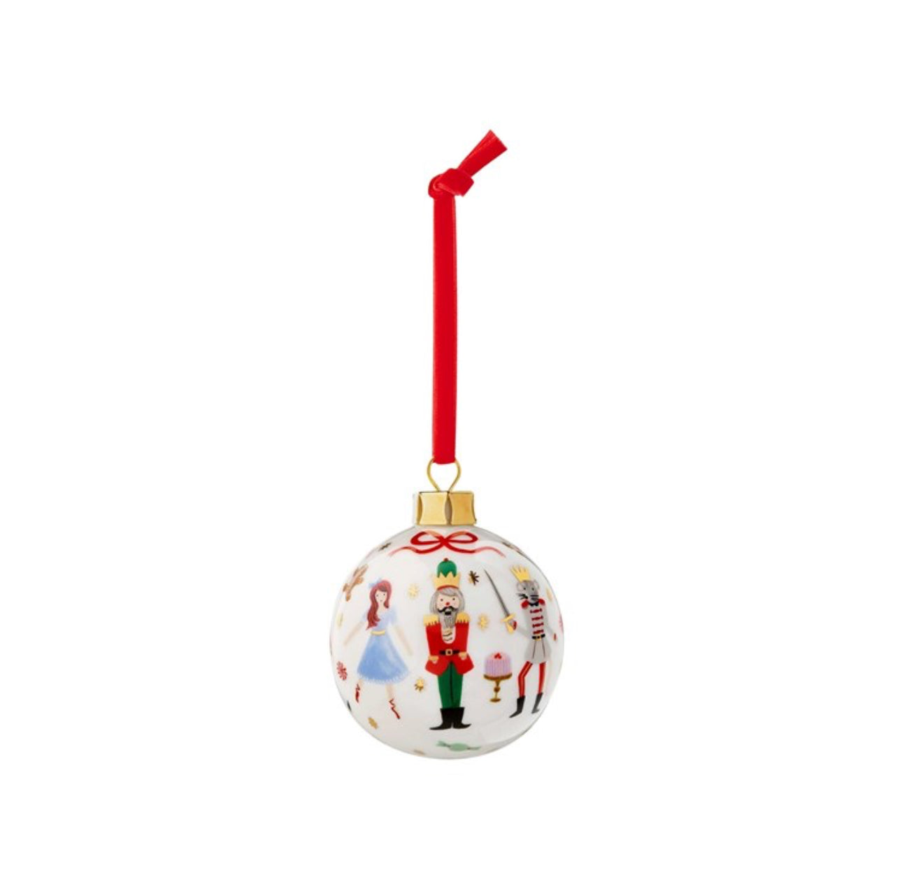Rifle Paper Co. "Nutcracker" Porcelain Ornament