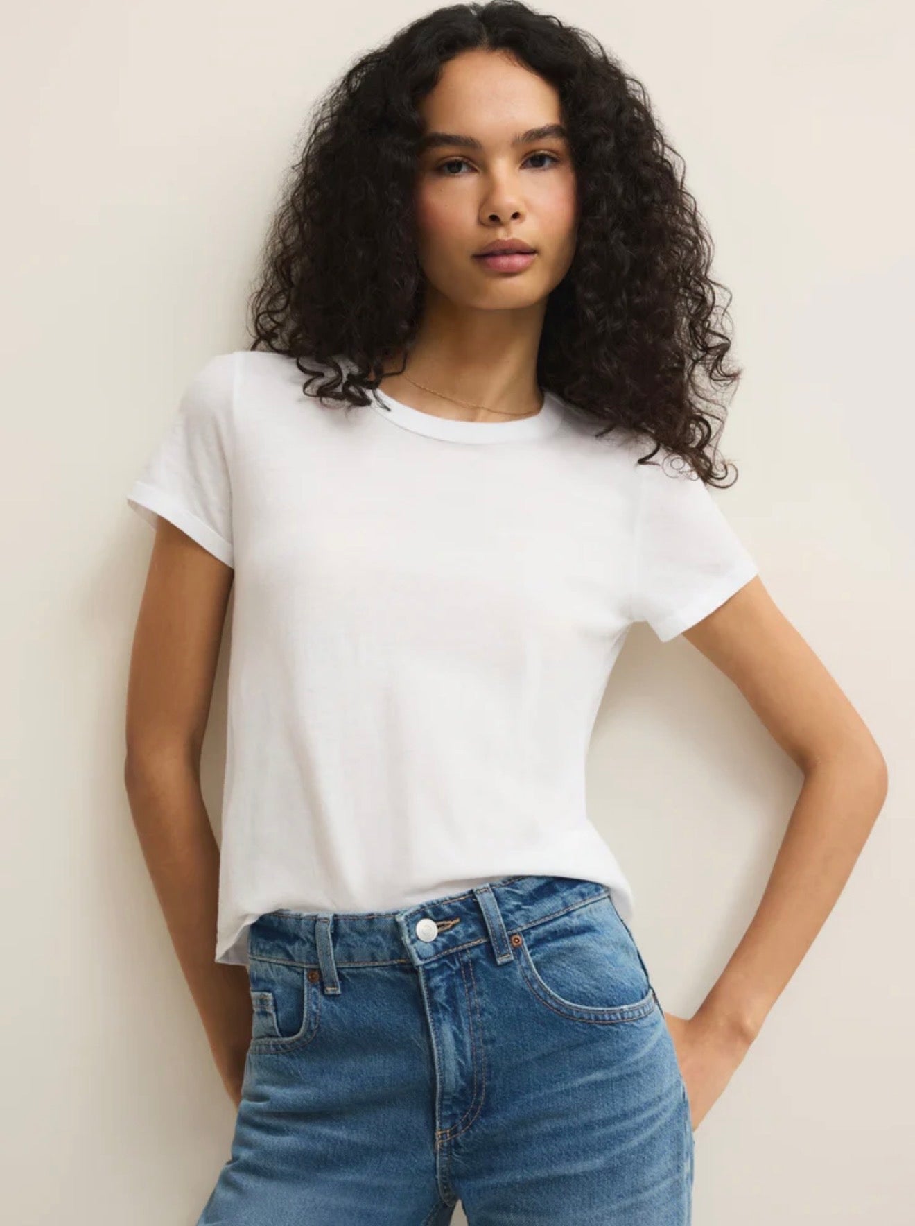 Z Supply June Tee Shirt- White