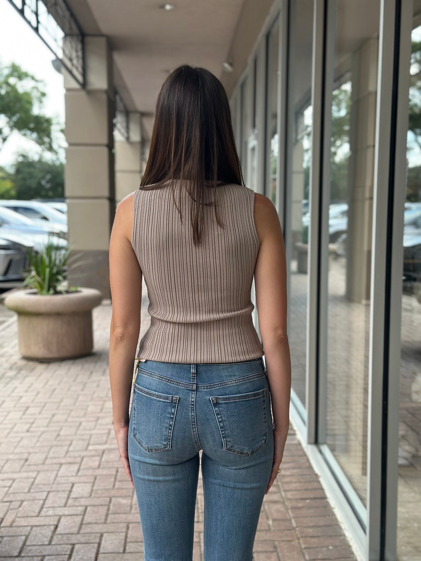 Elan “Nilah” Top - Macchiato