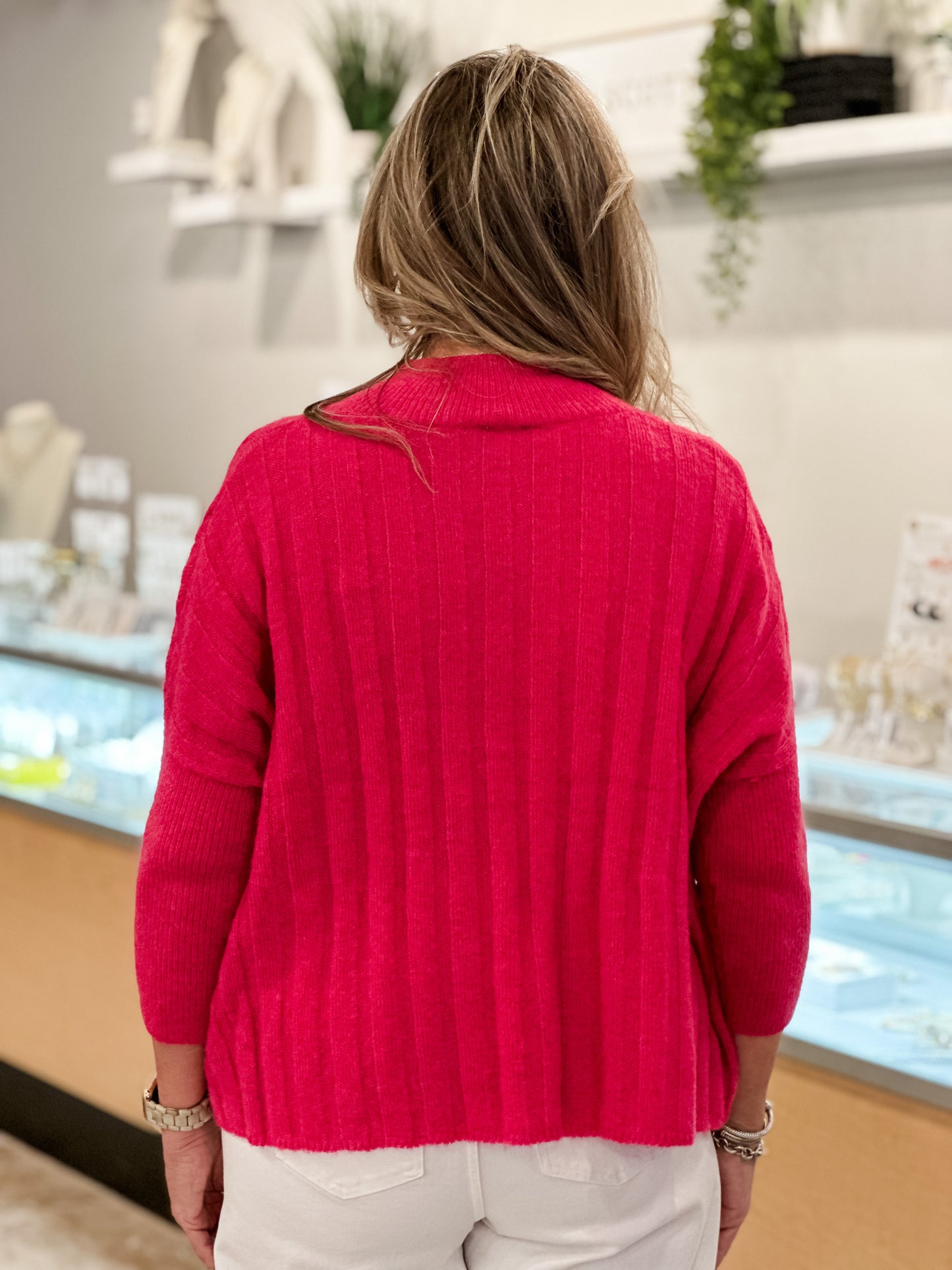 Kerisma "Aja Frenchie" Sweater-Super Pink