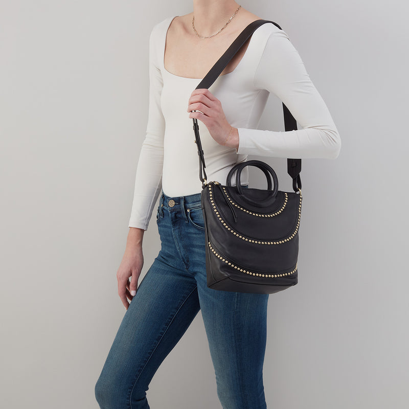 Hobo Bags "Maggie" Crossbody-Black