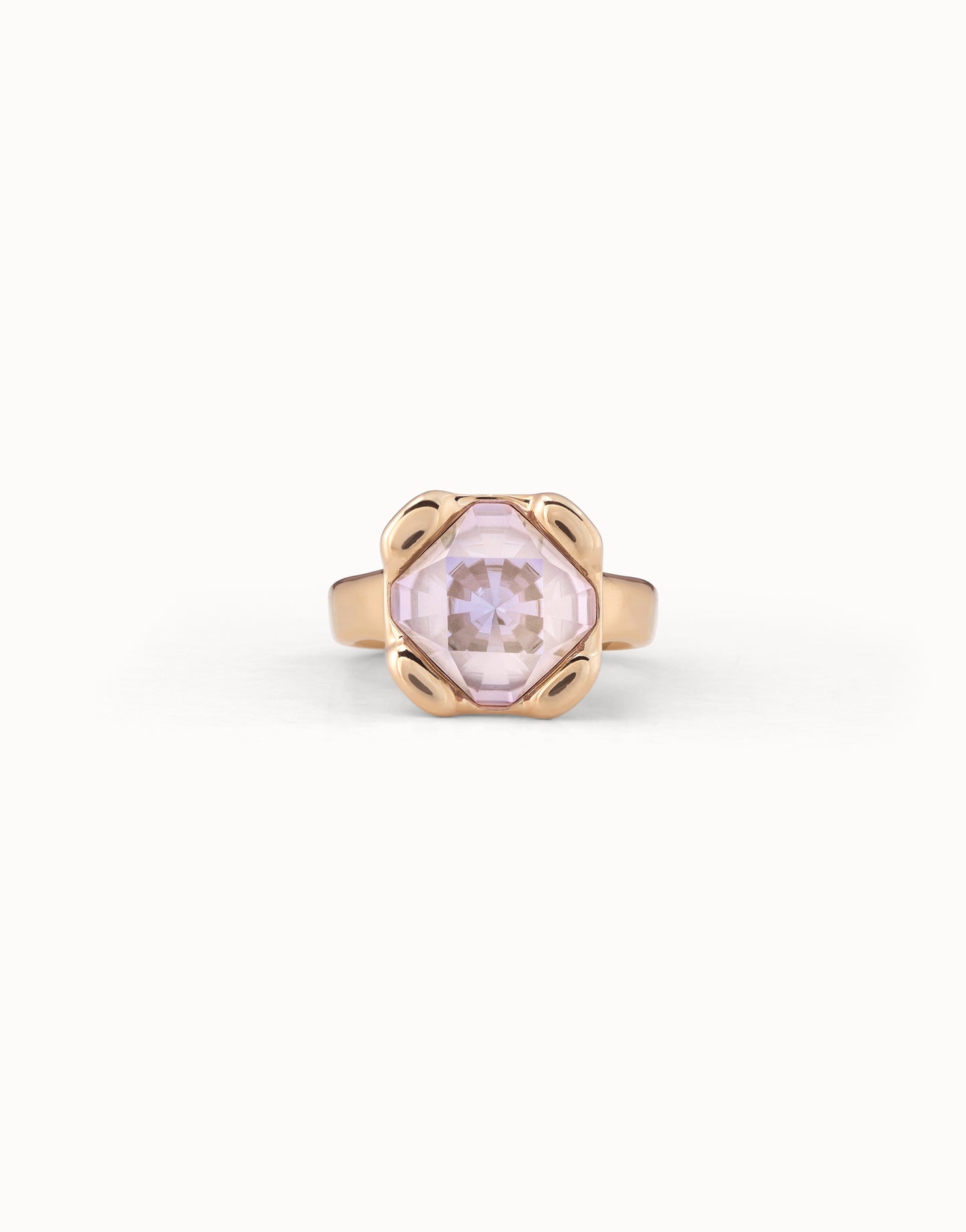 Uno de 50 "Rock n Pink" Ring-Gold