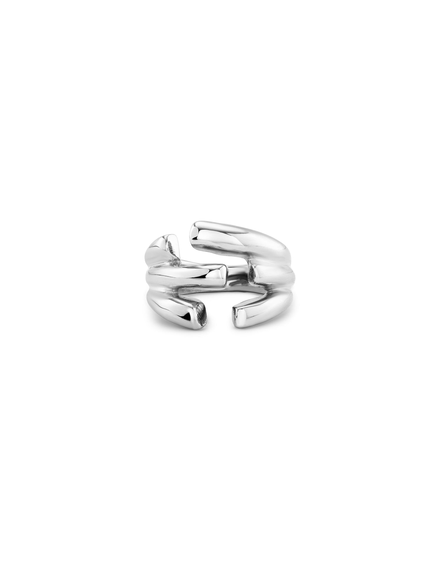 Uno de 50 "Electrik" Ring-Silver