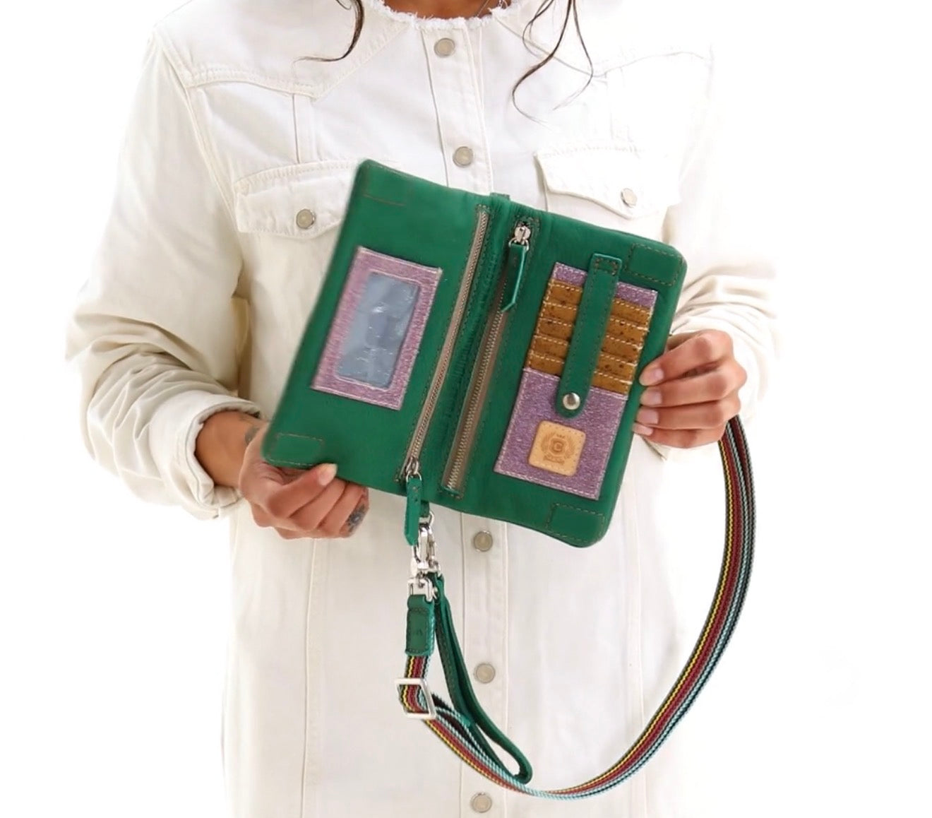 Consuela Uptown Crossbody-Teal