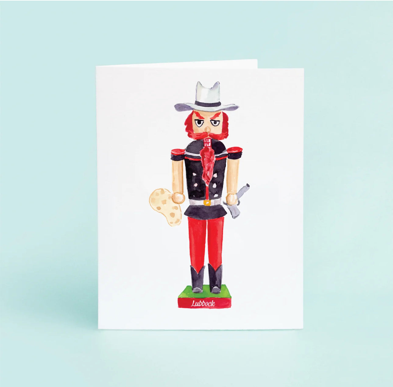 Taylor Paladino “Lubbock” Nutcracker Greeting Card