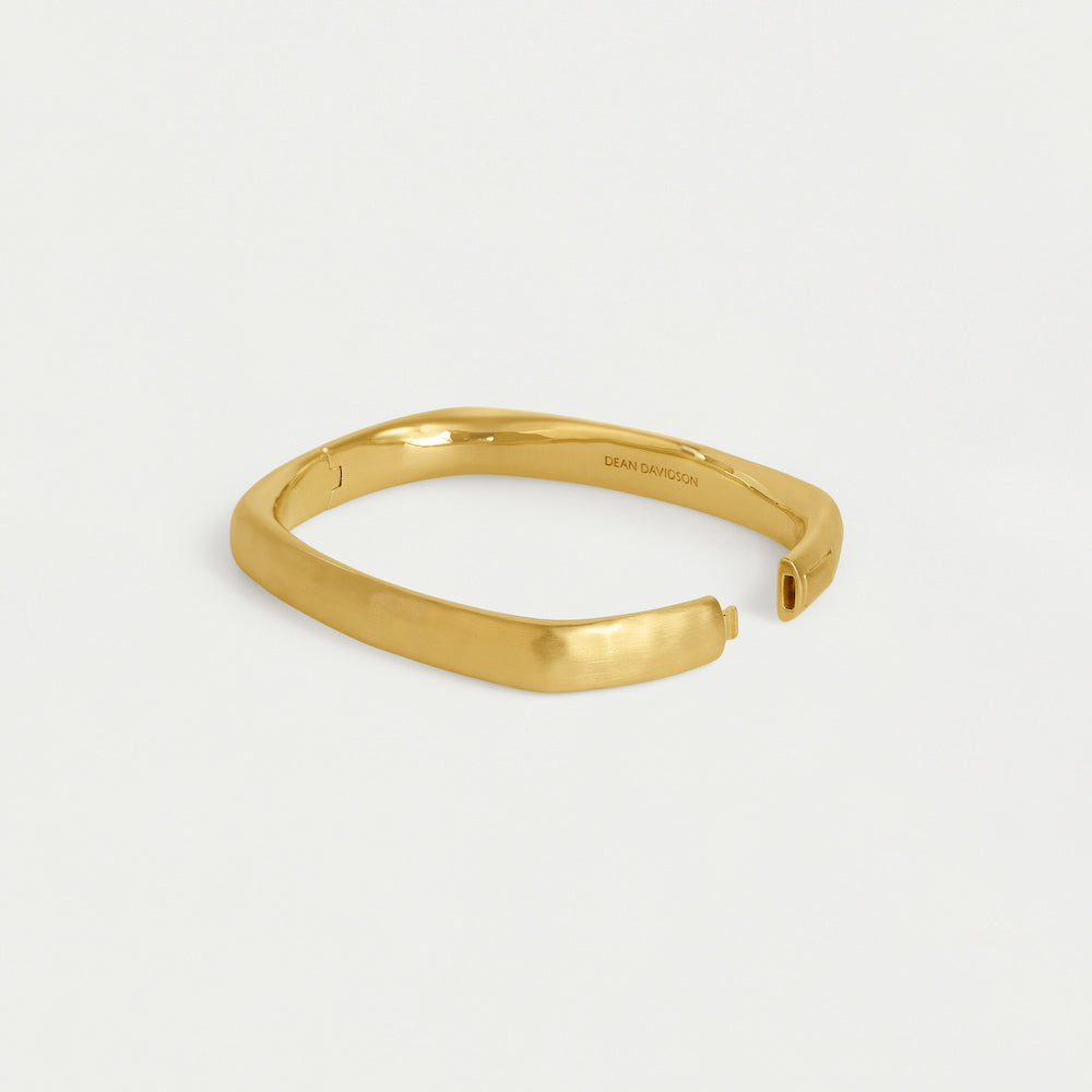 Dean Davidson "Mara" Hinged Bangle-Gold