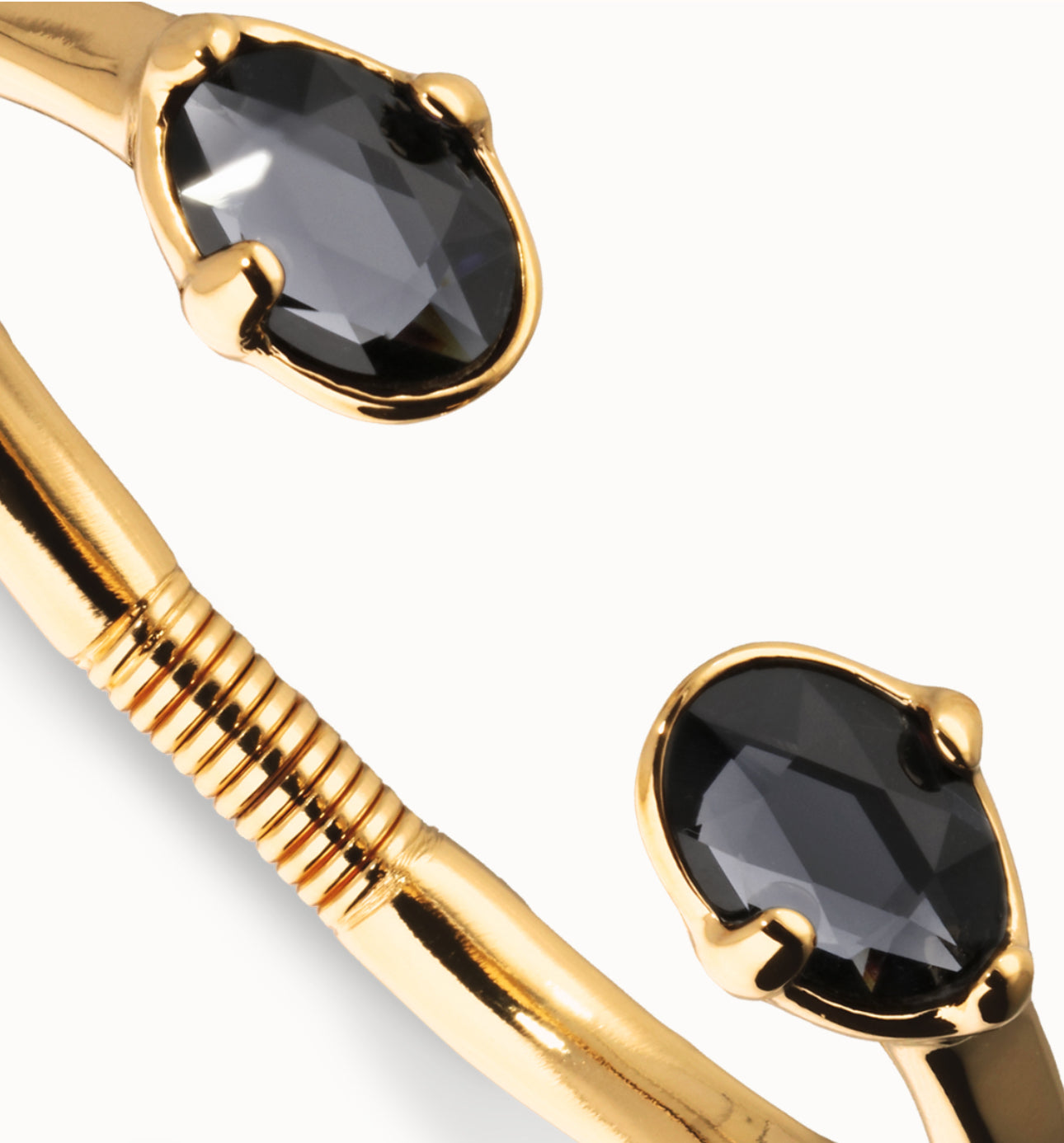 Uno de 50 “Ser Deslumbrante” (be stunning) Bangle Bracelet- Gold/Black