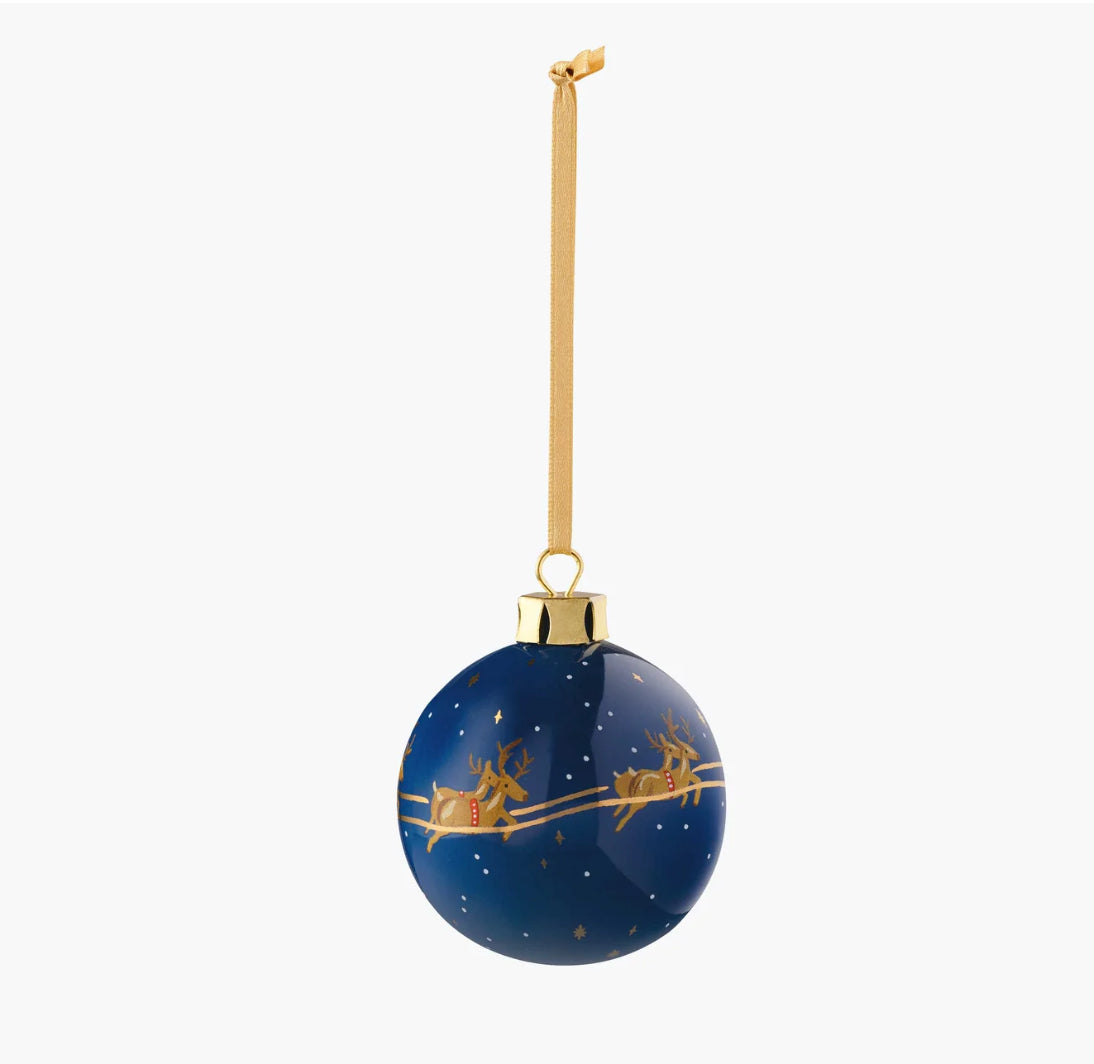 Rifle Paper Co. "Christmas Delivery" Porcelain Ornament