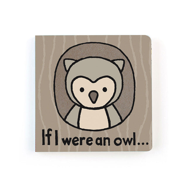 Jellycat "If I Were a Owl" Book