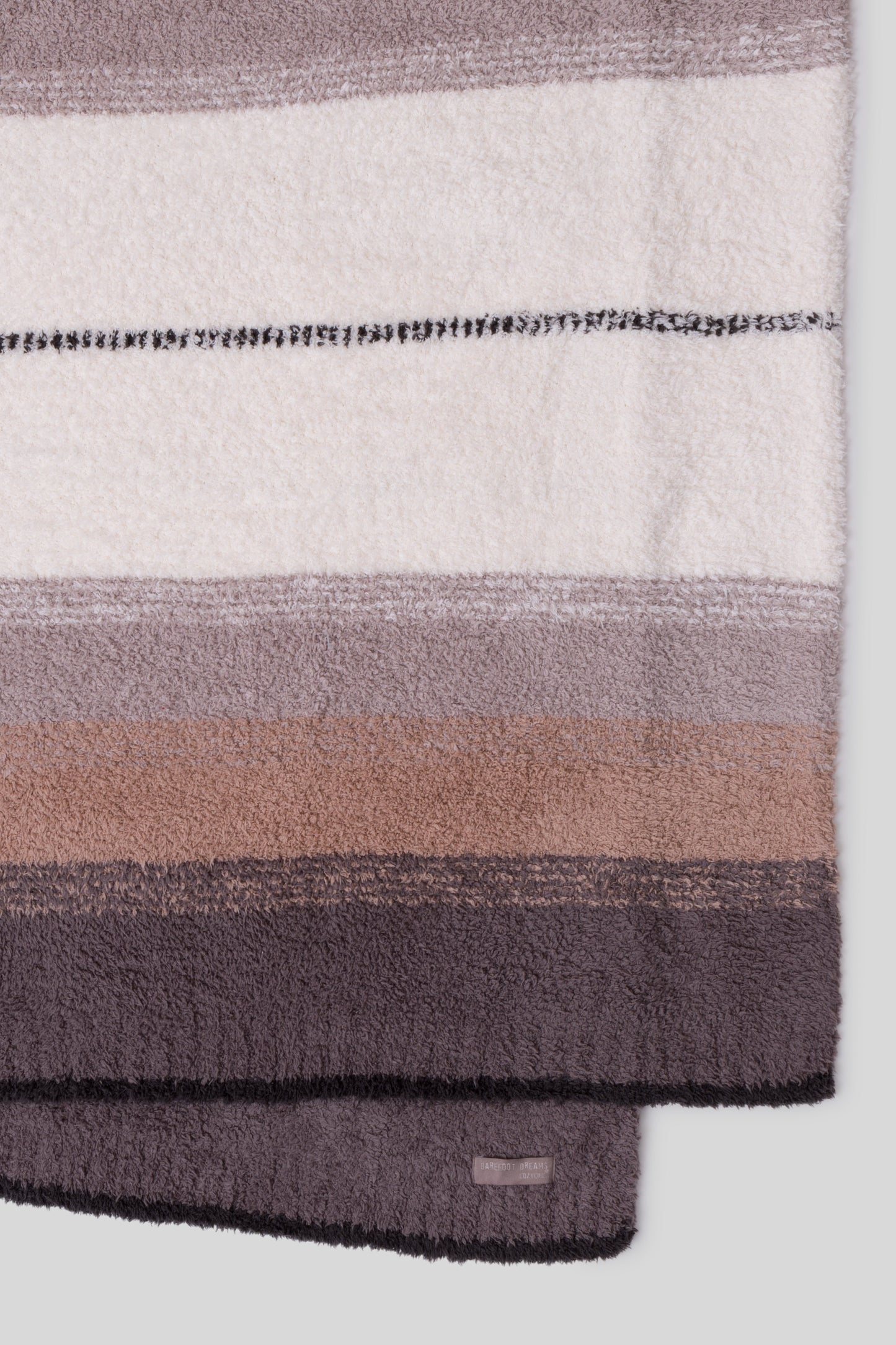 Barefoot Dreams CozyChic® Ombre Sarape Throw-Sable Multi
